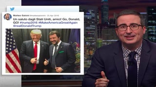 John Oliver Throws His Hat in the Ring to Become Italian Prime Minister (Video)