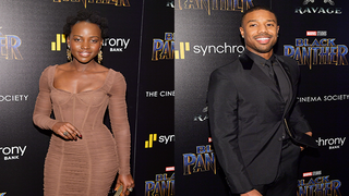 Find Out Why ‘Black Panther’s’ Michael B. Jordan Has to Do Push Ups for Co-Star Lupita Nyong’o