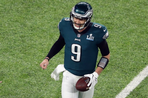 Nick Foles in Super Bowl LII
