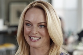 Power Lunch With Heather Graham: ‘It’s Exciting That People Are Listening to Us’ (Exclusive Video)