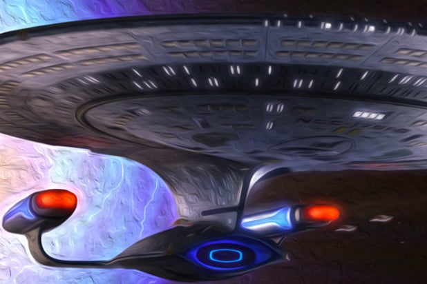'Star Trek' ship art 'Star Trek' ship art