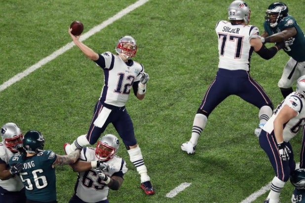 Tom Brady in Super Bowl LII