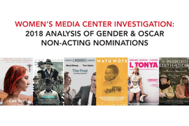 Women Received Just 23 Percent of Non-Acting Oscar Nominations in 2018, Study Says