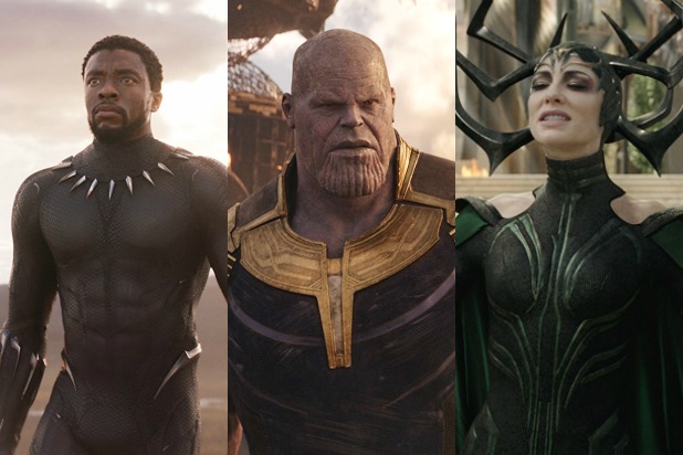 all 50 marvel movies ranked thor ragnarok, black panther avengers infinity war