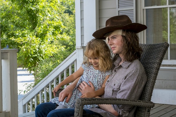 carl's death is the most important character death ever on the walking dead chandler riggs
