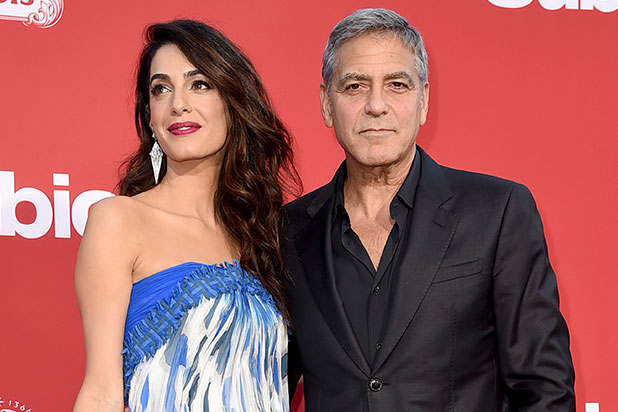 George Amal Clooney Parkland March for Our Lives