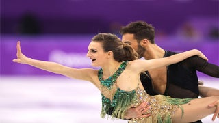 French Skater’s Breast Pops Out During Mid-Routine Olympic Wardrobe Malfunction (Video)
