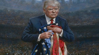 Sean Hannity Posts Bizarre Right-Wing Painting, and It Becomes an Instant Meme