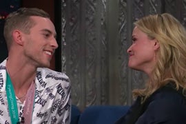 You Guys, Reese Witherspoon Finally Met Her Olympics Crush Adam Rippon (Video)