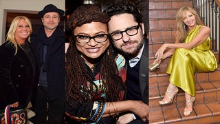 Oscars Party Report: Brad Pitt, J.J. Abrams and Allison Janney as a Winner in Waiting (Photos)