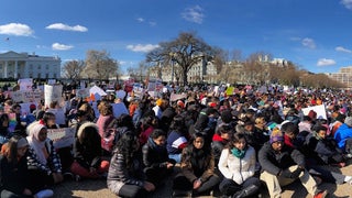 Chris Evans, Miley Cyrus, and More Rally Support for Gun Control on National Walkout Day