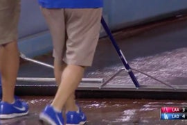 Burst Pipe Floods Dodger Stadium With Sewage, Ends Final Preseason Game (Video)