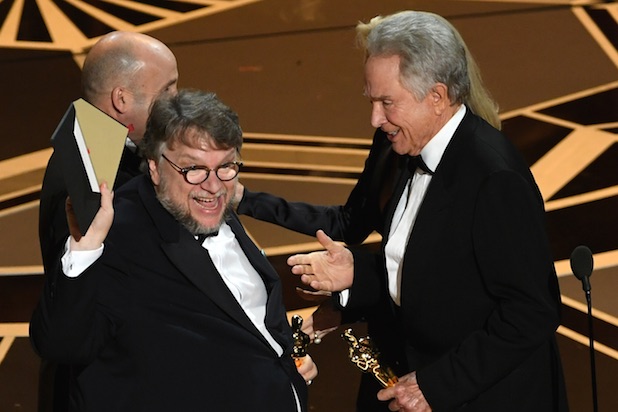 Image result for guillermo del toro oscars