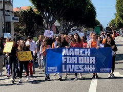 Scene From the March for Our Lives in Santa Monica – Anger, Passion, Hope