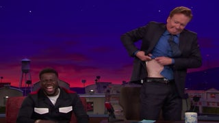 Kevin Hart Cannot Believe Conan’s Body: ‘It’s So White!’ (Video)