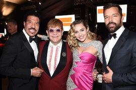 Throwback Rockers Greta Van Fleet Help Elton John Raise $5.9 Million for AIDS Research (Photos)