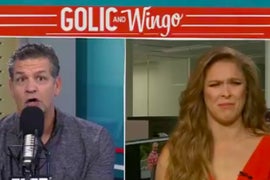 Watch New WWE Star Ronda Rousey in Epically Awkward ESPN Interview (Video)