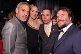 Oscars Eve Party Report: Nominees Celebrate with George Clooney (Photos)