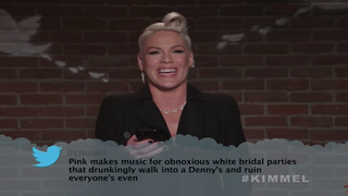 Jimmy Kimmel’s ‘Mean Tweets – Music Edition’ Hits a Sour Note With P!nk, Zendaya, Nick Jones (Video)