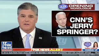 Sean Hannity Drags ’60 Minutes’ Interview: ‘Anderson Cooper Has Now Turned Into CNN’s Jerry Springer’ (Video)