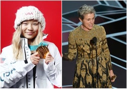 ‘Shook’ Chloe Kim Invites Frances McDormand Snowboarding After Oscars Speech Shout-Out