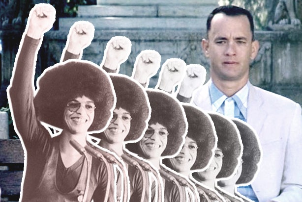 Angela Davis Forrest Gump