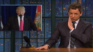 Seth Meyers: Trump Probably Saving Cybersecurity Funds for ‘Goodbye Cakes for All the People Leaving the White House’ (Video)