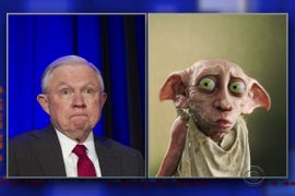 Stephen Colbert Breaks Down Trump’s Continuing Feud with ‘Racist Dobby’ Jeff Sessions (Video)