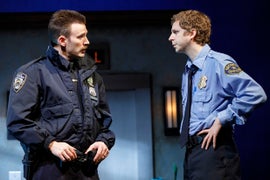 ‘Lobby Hero’ Broadway Review: Chris Evans and Michael Cera Compare Their Guns