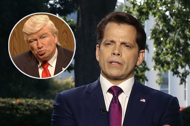 anthony scaramucci donald trump alec baldwin snl