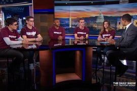 Watch Trevor Noah Interview Parkland Survivors on ‘The Daily Show’: ‘We’re Still in Pain’ (Video)