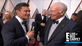 Oscars: Ryan Seacrest Avoids Mentioning Kevin Spacey, #TIMESUP in Christopher Plummer Interview (Video)