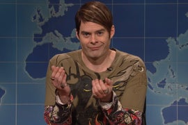‘SNL’: Bill Hader Brings Stefon Back to Weekend Update (Video)