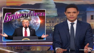 ‘Daily Show’ Host Trevor Noah Says Trump’s Space Force Should Wait Until Trump Finishes His Earth Wars (Video)