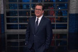 Colbert Is Weirdly Excited About Possibility of a Trump Sex Tape (Video)