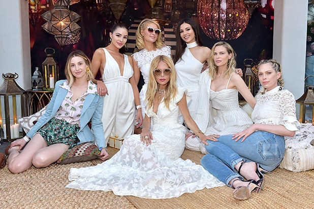 Whitney Port, Olivia Culpo, Paris Hilton, Rachel Zoe, Victoria Justice, Sara Foster and Erin Foste