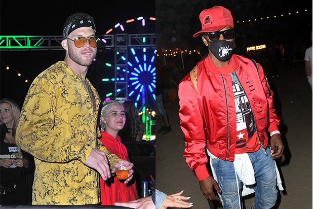 Blake Griffin, Jamie Foxx Blake Griffin, Jamie Foxx