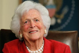 Barbara Bush, Former First Lady, Dies at 92