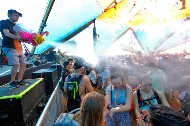 INDIO, CA - APRIL 20: Festivalgoers in the Do Lab during the 2018 Coachella Valley Music And Arts Festival at the Empire Polo Field on April 20, 2018 in Indio, California. (Photo by Frazer Harrison/Getty Images for Coachella) INDIO, CA - APRIL 20: Festivalgoers in the Do Lab during the 2018 Coachella Valley Music And Arts Festival at the Empire Polo Field on April 20, 2018 in Indio, California. (Photo by Frazer Harrison/Getty Images for Coachella)