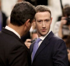 Facebook CEO Mark Zuckerberg Testifies At Joint Senate Commerce/Judiciary Hearing