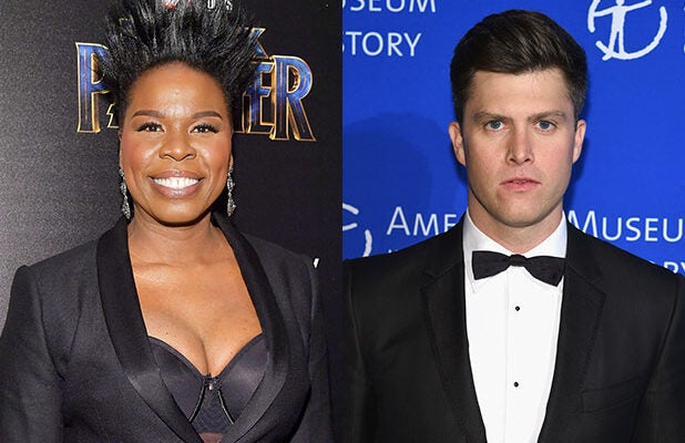 Leslie Jones Colin Jost To Star In Baby Nurse For Universal