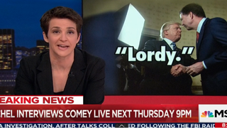 Rachel Maddow Got a Copy of James Comey’s Book — Here Are 3 Takeaways