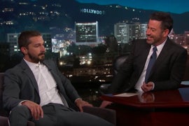 Shia LaBeouf Laments Being ‘Not Extremely Well-Endowed’ to Jimmy Kimmel (Video)