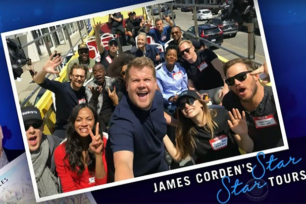 Avengers Infinity War Cast Tours Hollywood On James