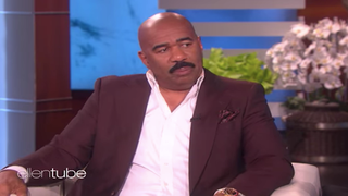 Steve Harvey Trash-Talks Kardashian ‘Family Feud’ Episode: ‘Kim Didn’t Know Nothing’ (Video)