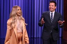 Cardi B and Jimmy Fallon Team Up to Mock Trump’s ‘Spanx’ Coat and Facebook (Video)