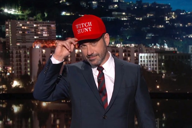 jimmy kimmel live donald trump witch hunt is the new maga michael cohen