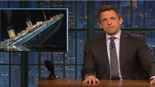 Seth Meyers: Trump Is ‘Rearranging Deck Chairs on the Titanic After It Already Sunk’ (Video)