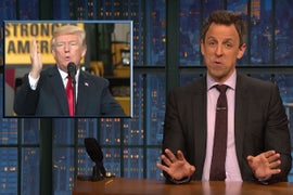 Seth Meyers Suspects Trump ‘Wants to F— the Border’ Between the US and Mexico (Video)