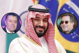 Saudi Crown Prince Charms Haim Saban, Jonathan Nelson, Dan Senor at Private Dinner (Exclusive)